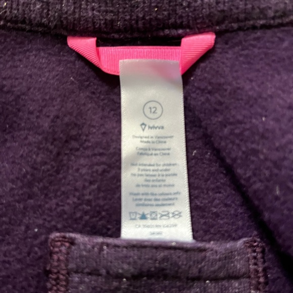 Ivivva size 12 sparkle zip sweater - Picture 3 of 3